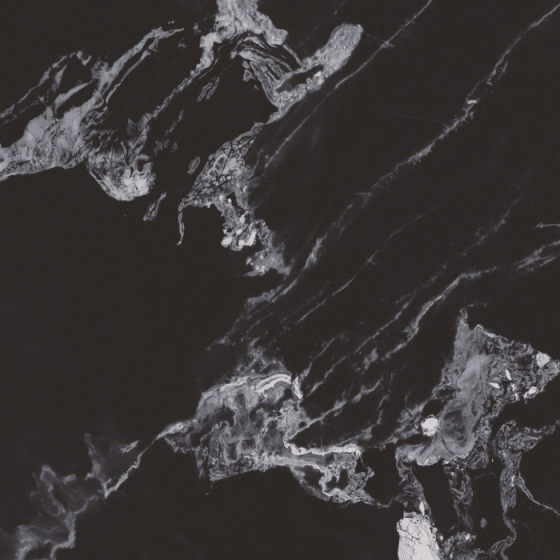 Γυαλιστερό πλακάκι Keros Broussard Negro 59,6×59,6 - πορσελανάτος γρανίτης